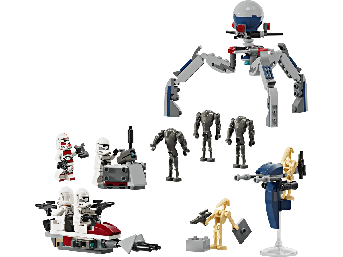 Clone Trooper & Battle Droid Battle Pack