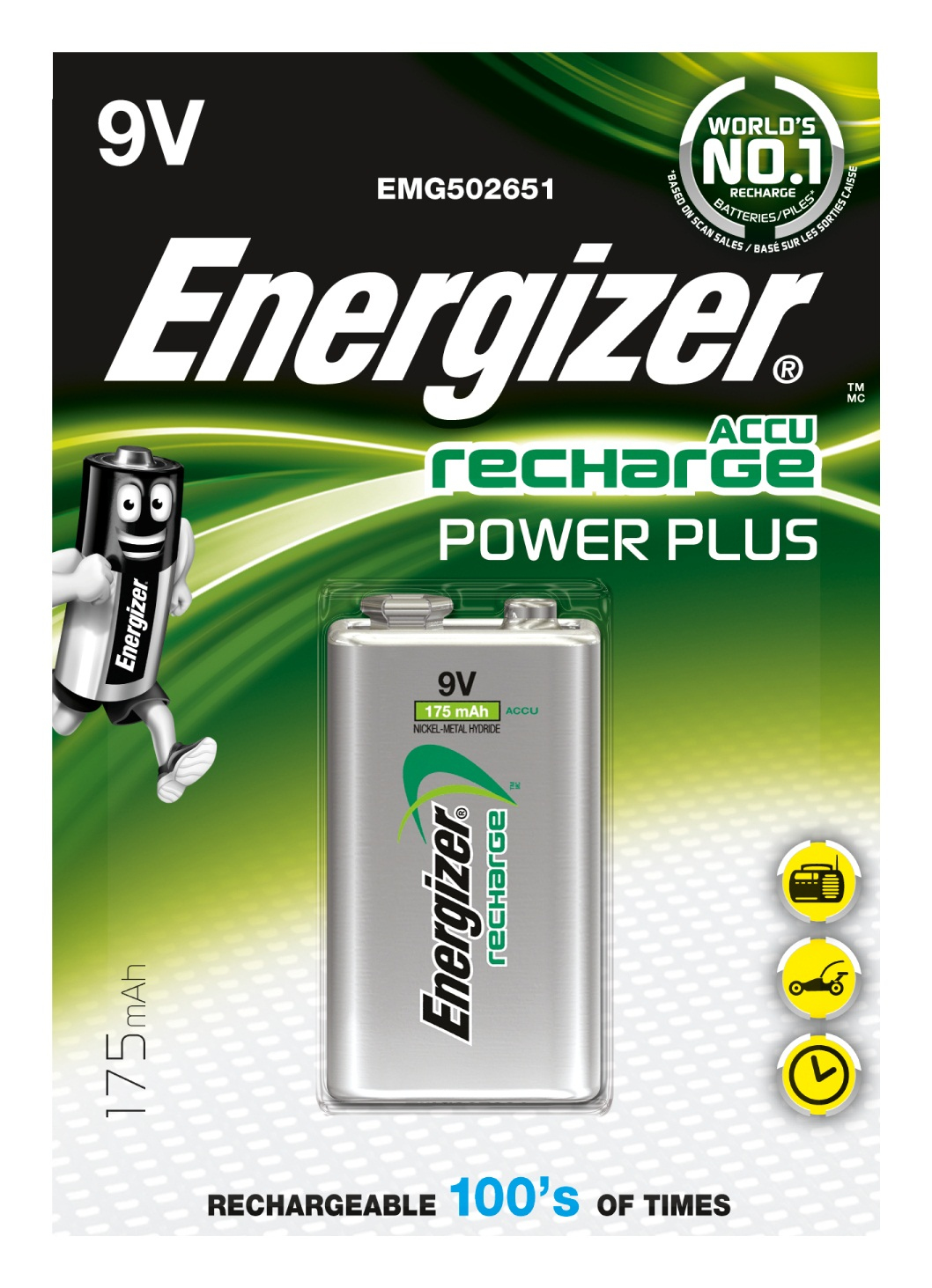 Energizer HR22/B1 175 mAh